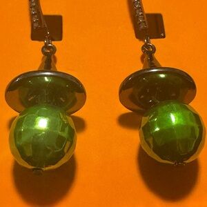Betsey Johnson Disco Ball Earrings